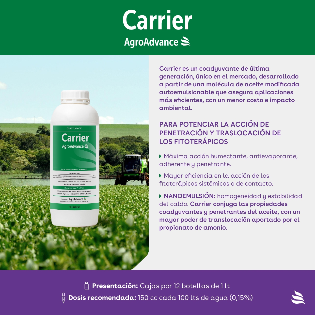 Folleto Carrier Coadyuvante