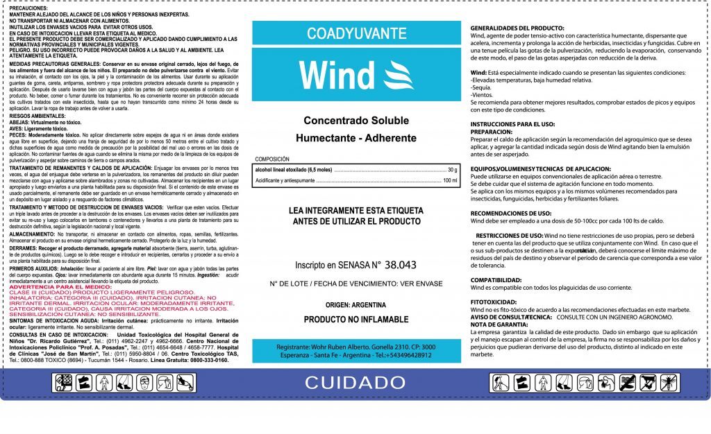 Etiqueta Wind