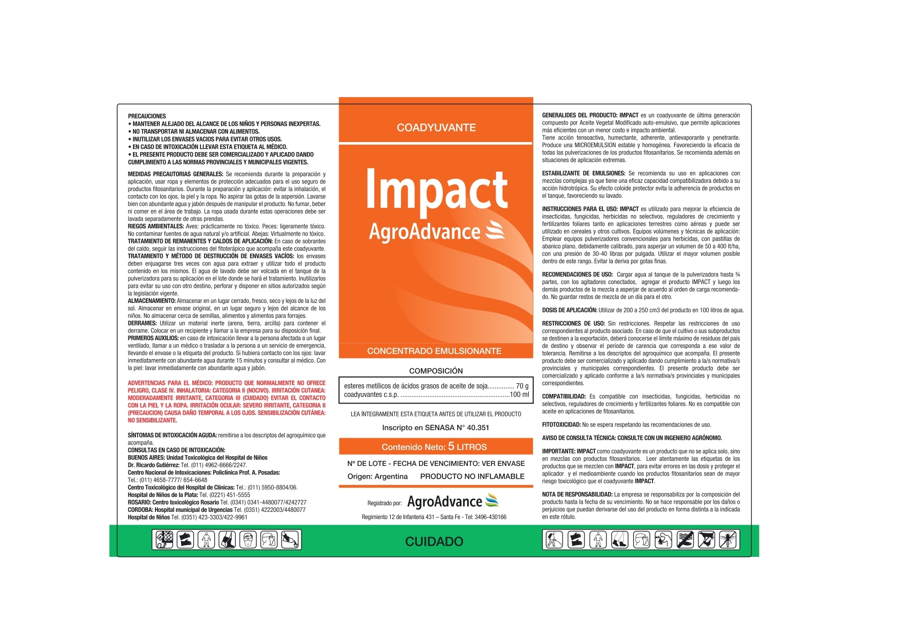 Etiqueta Impact